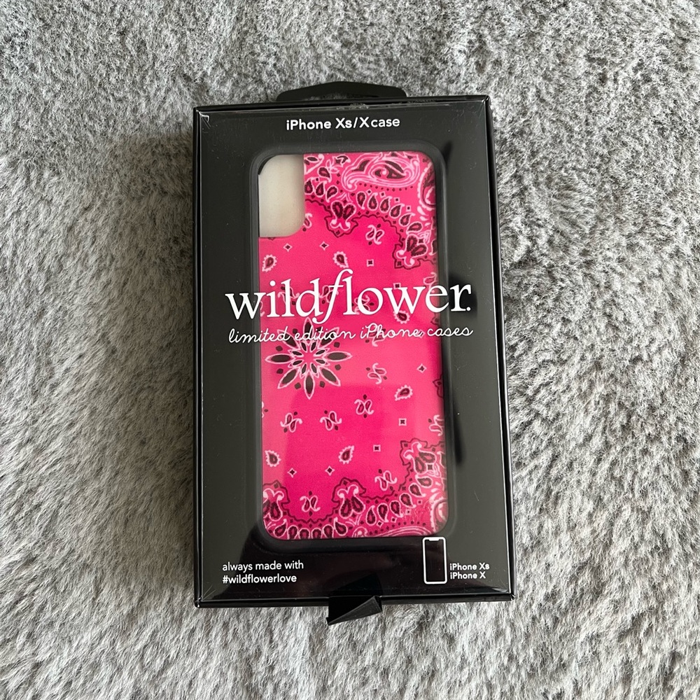 Limited Edition Wildflower IPhone X/Xs Phone Case